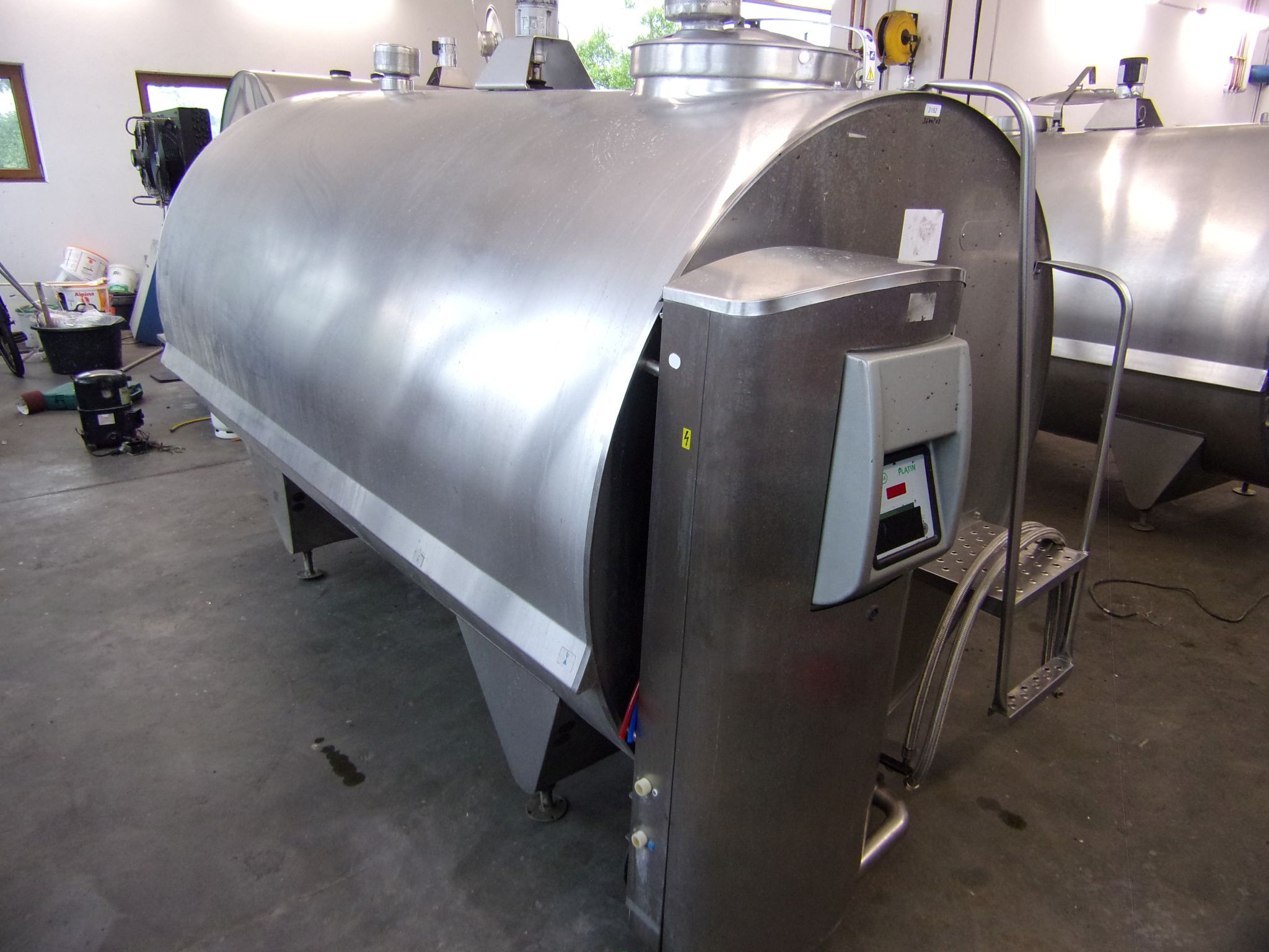 Huber Milchkühlanlagen gebrauchter Milchkühltank