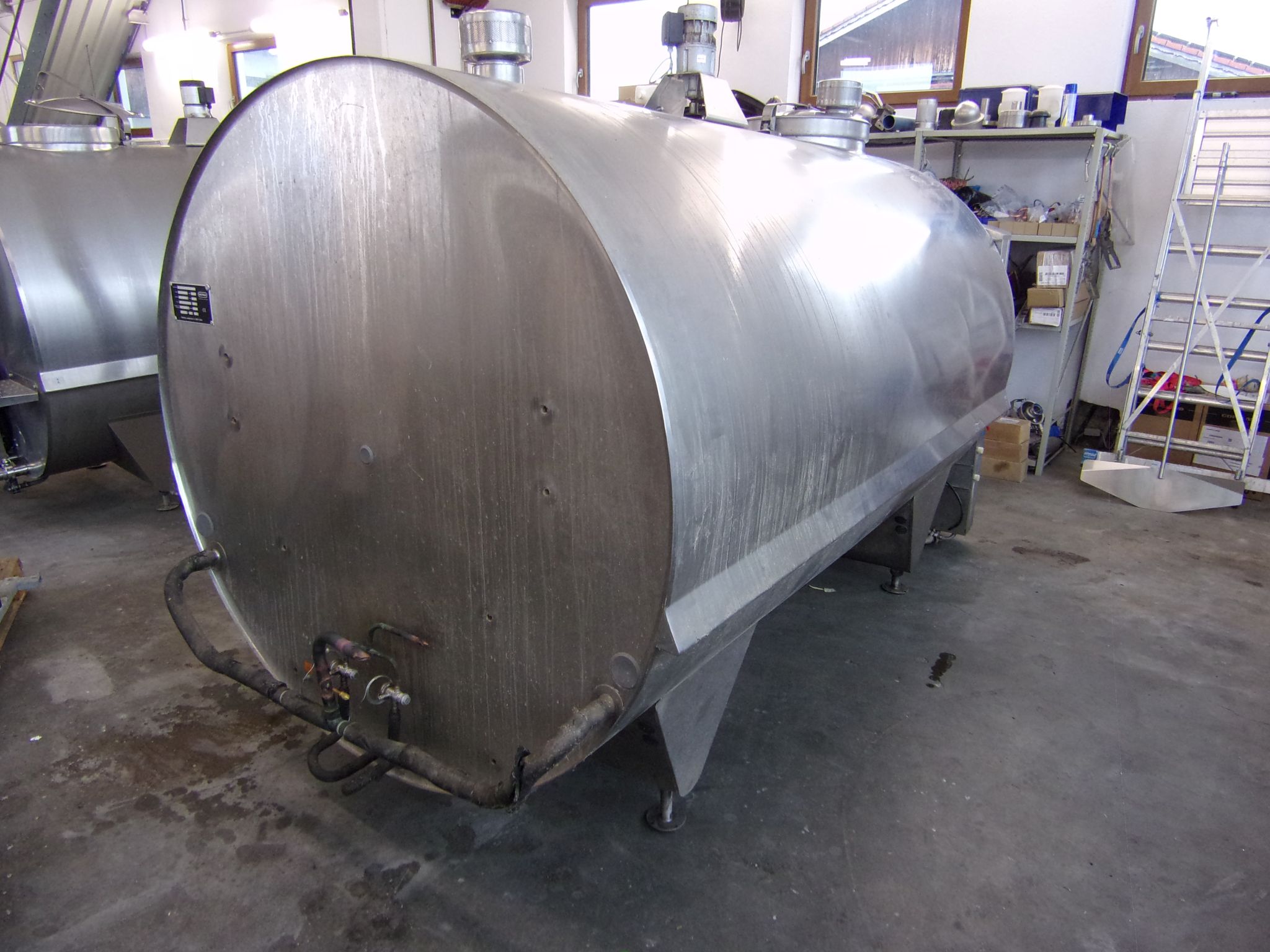 Huber Milchkühlanlagen gebrauchter Milchkühltank
