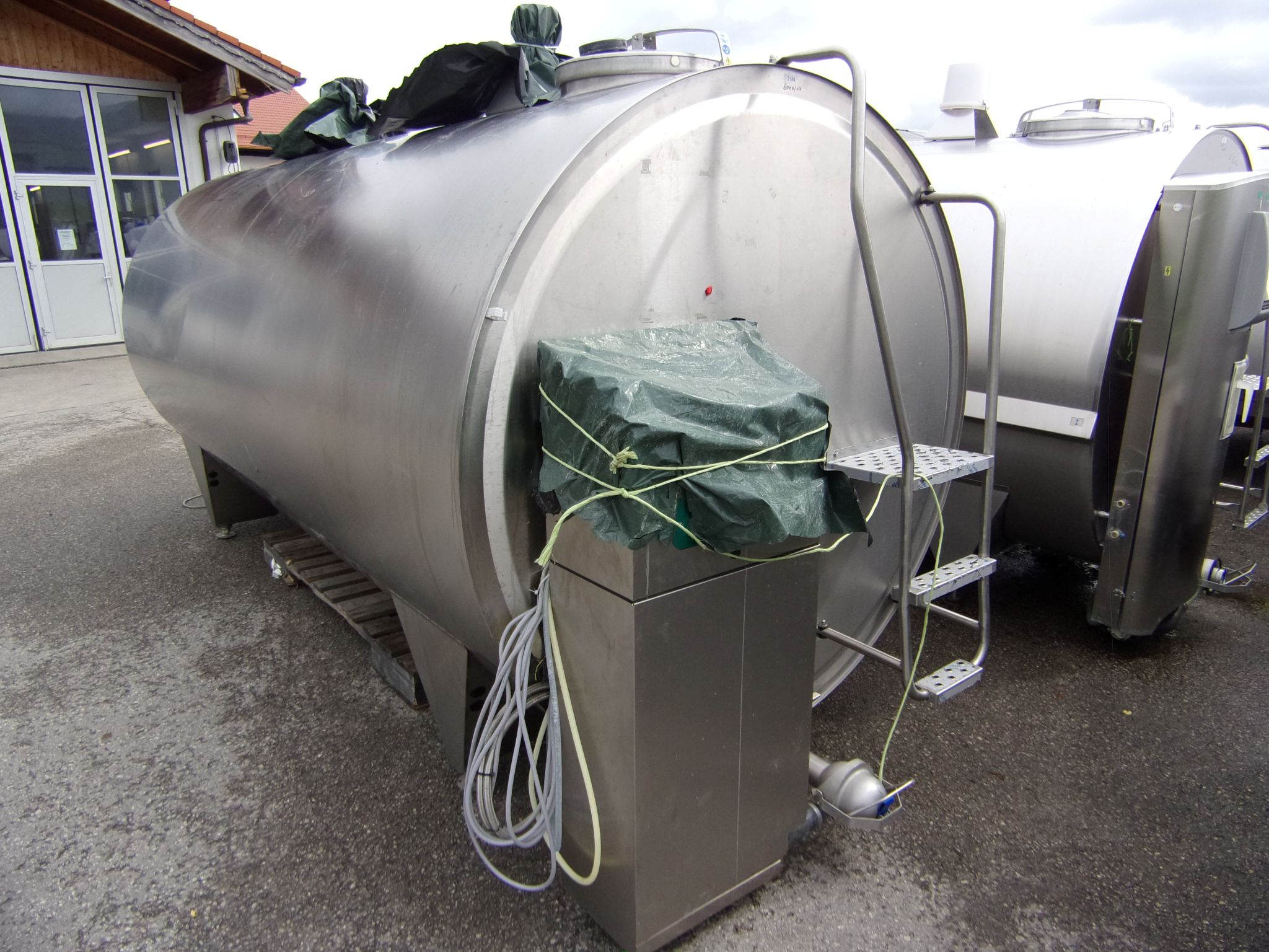 Huber Milchkühlanlagen gebrauchter Milchkühltank