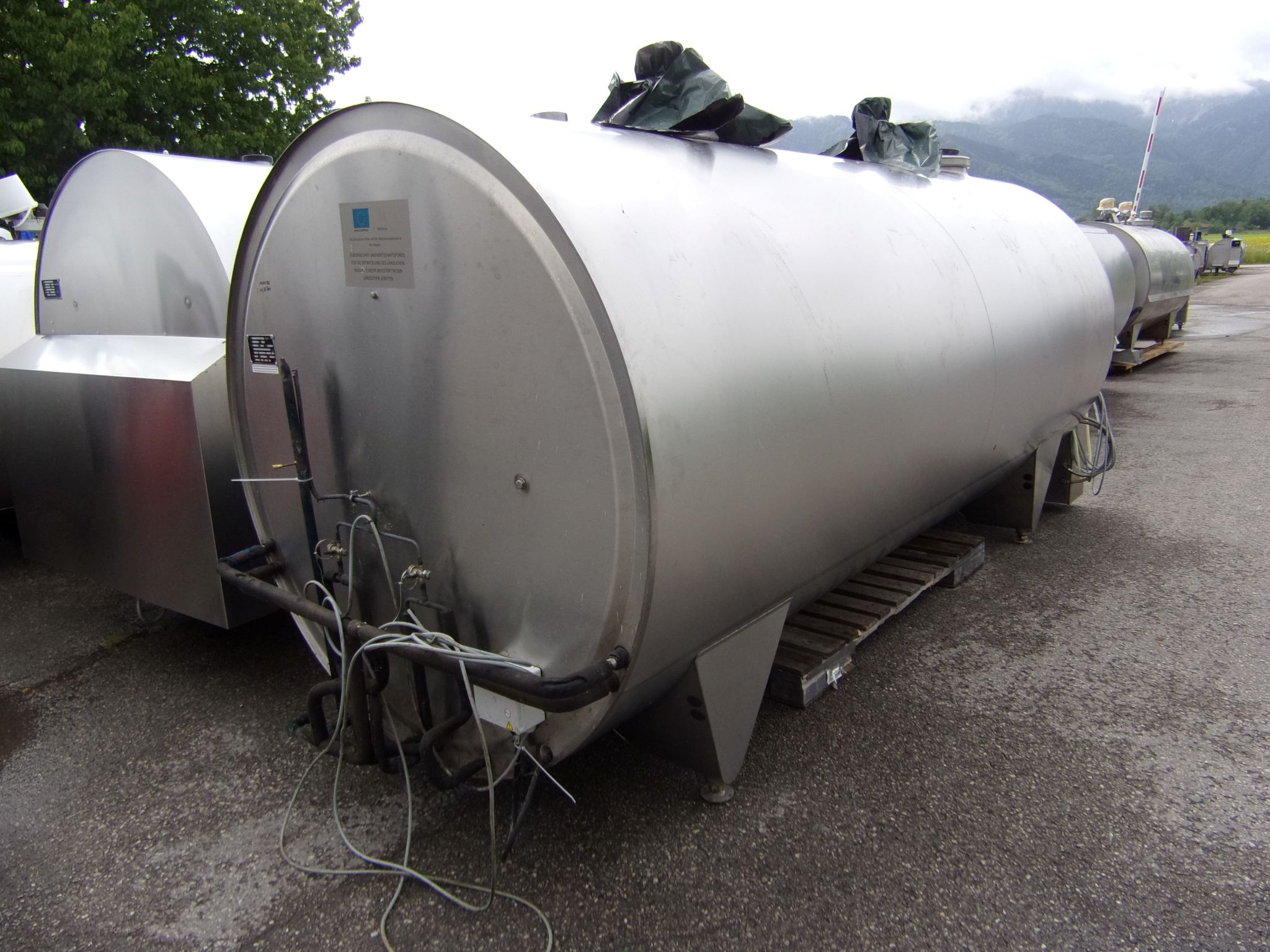 Huber Milchkühlanlagen gebrauchter Milchkühltank