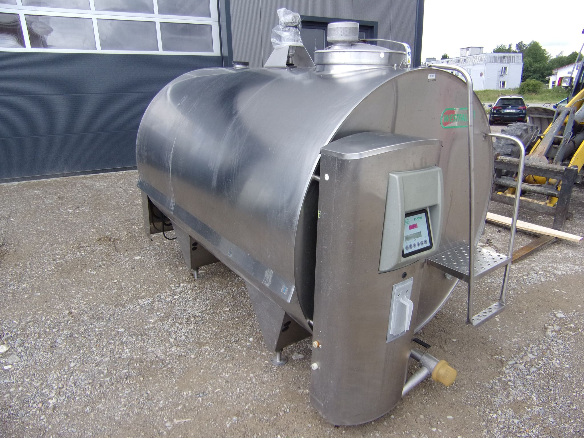 Huber Milchkühlanlagen gebrauchter Milchkühltank