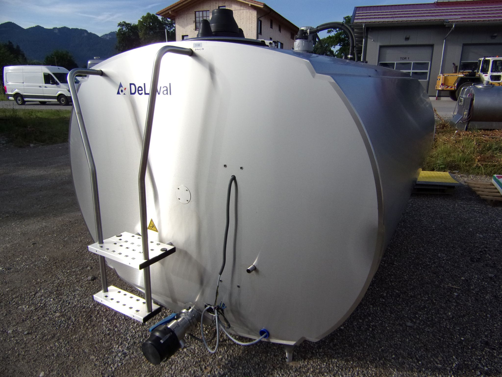 Huber Milchkühlanlagen gebrauchter Milchkühltank