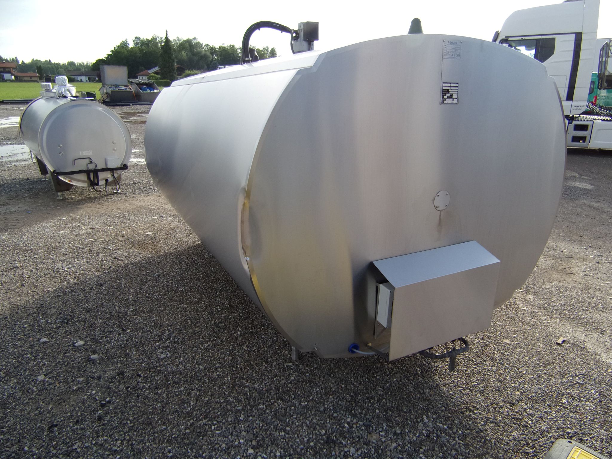 Huber Milchkühlanlagen gebrauchter Milchkühltank