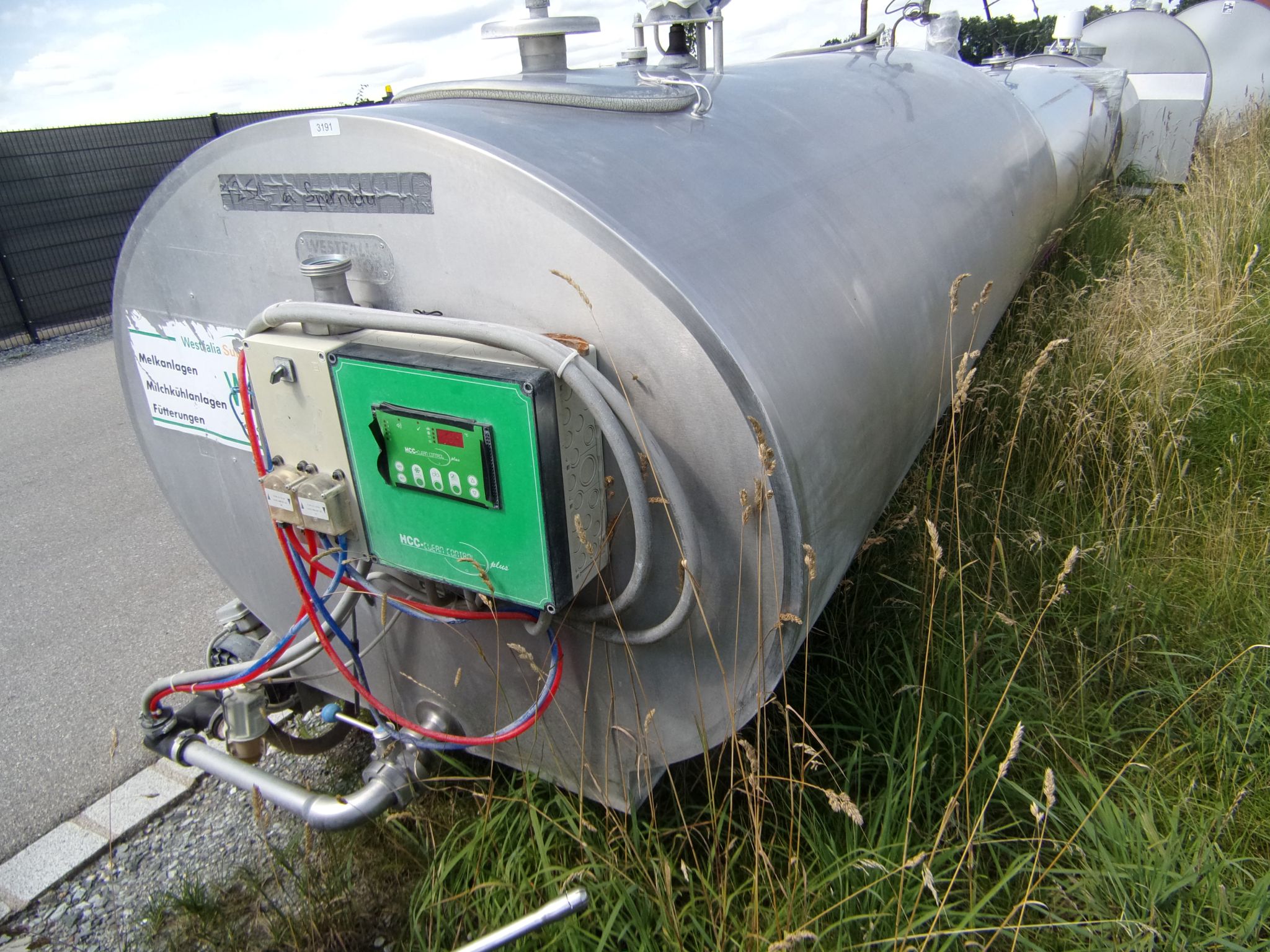 Huber Milchkühlanlagen gebrauchter Milchkühltank