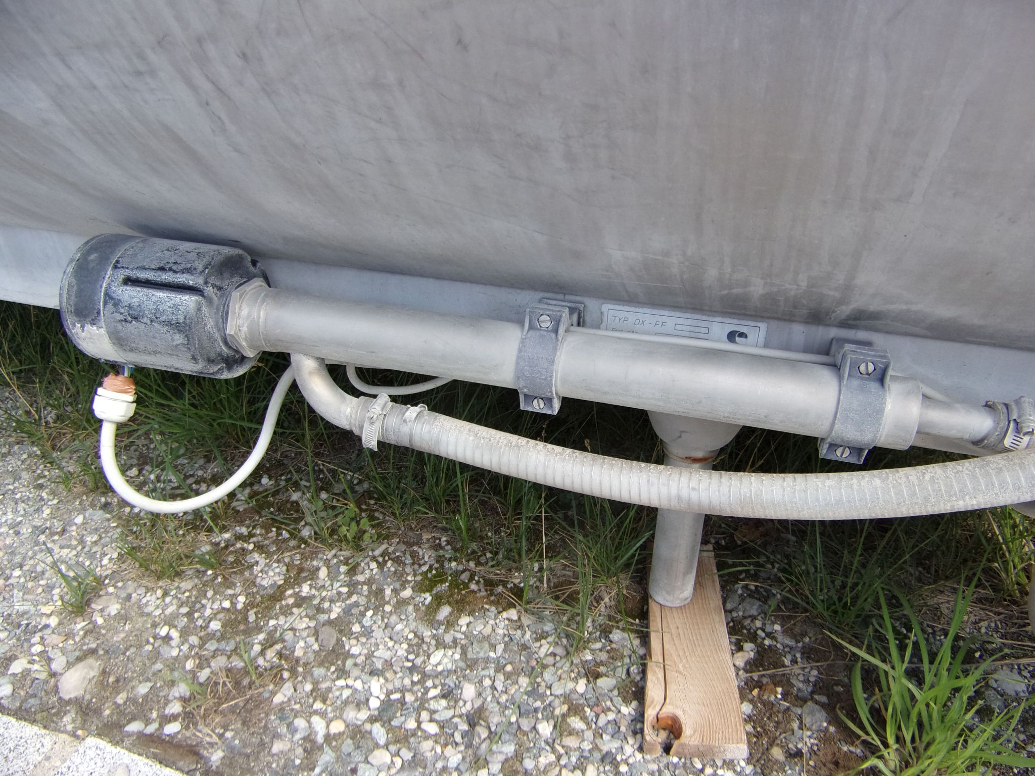 Huber Milchkühlanlagen gebrauchter Milchkühltank
