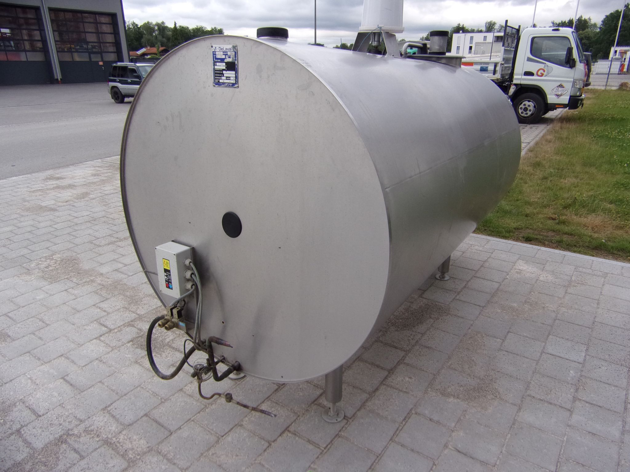 Huber Milchkühlanlagen gebrauchter Milchkühltank