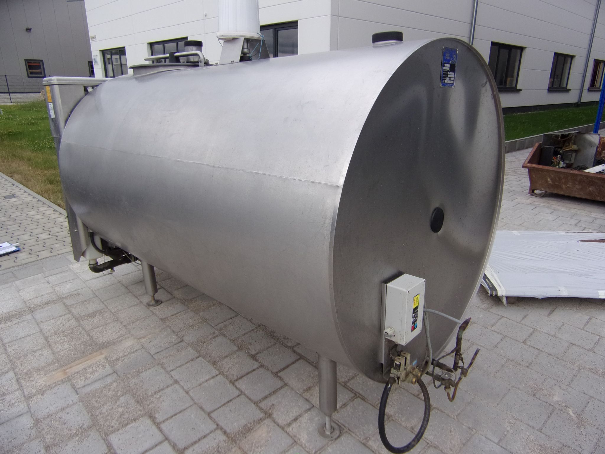 Huber Milchkühlanlagen gebrauchter Milchkühltank
