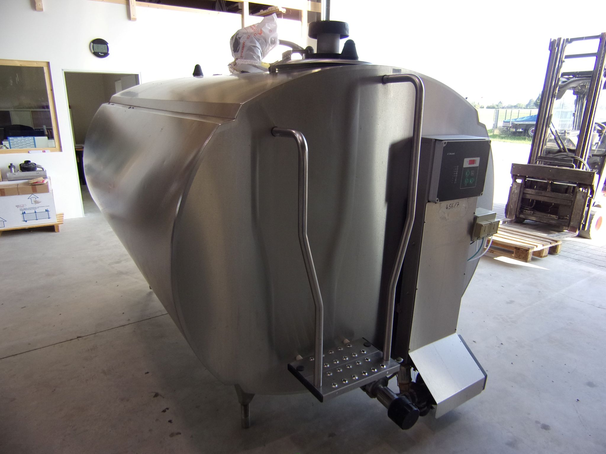 Huber Milchkühlanlagen gebrauchter Milchkühltank