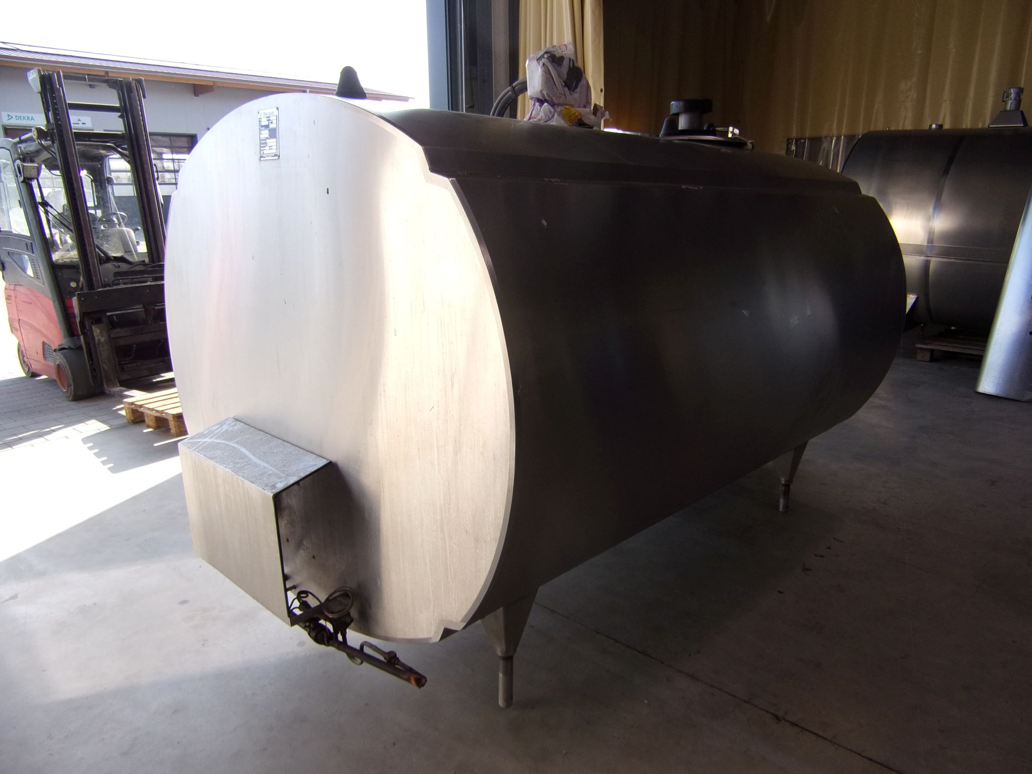 Huber Milchkühlanlagen gebrauchter Milchkühltank