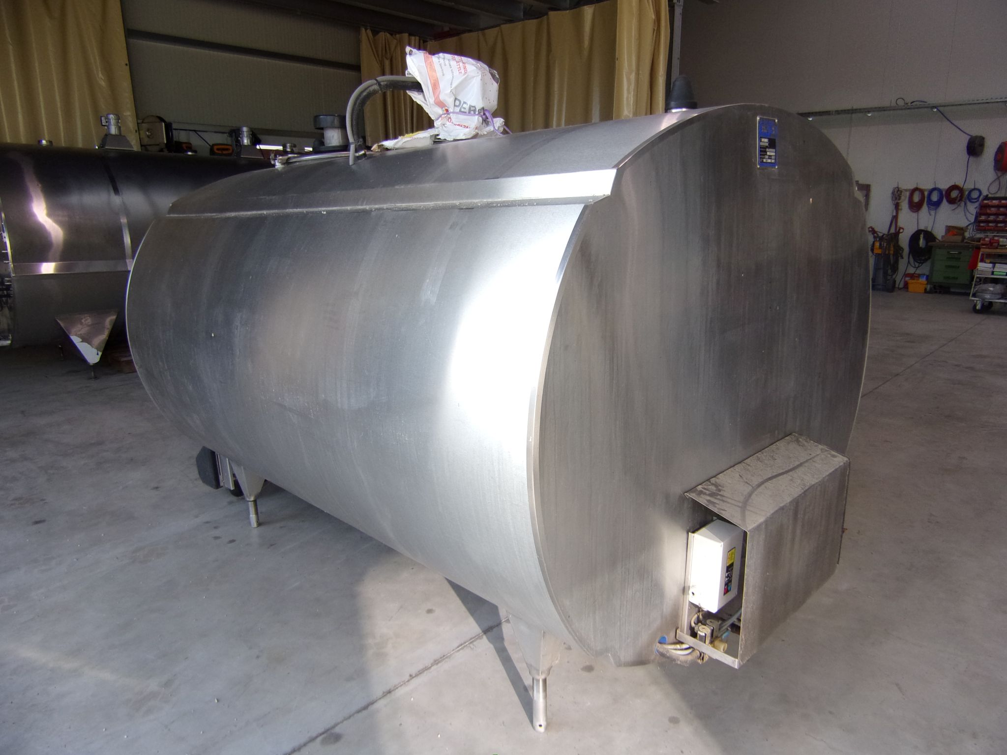 Huber Milchkühlanlagen gebrauchter Milchkühltank