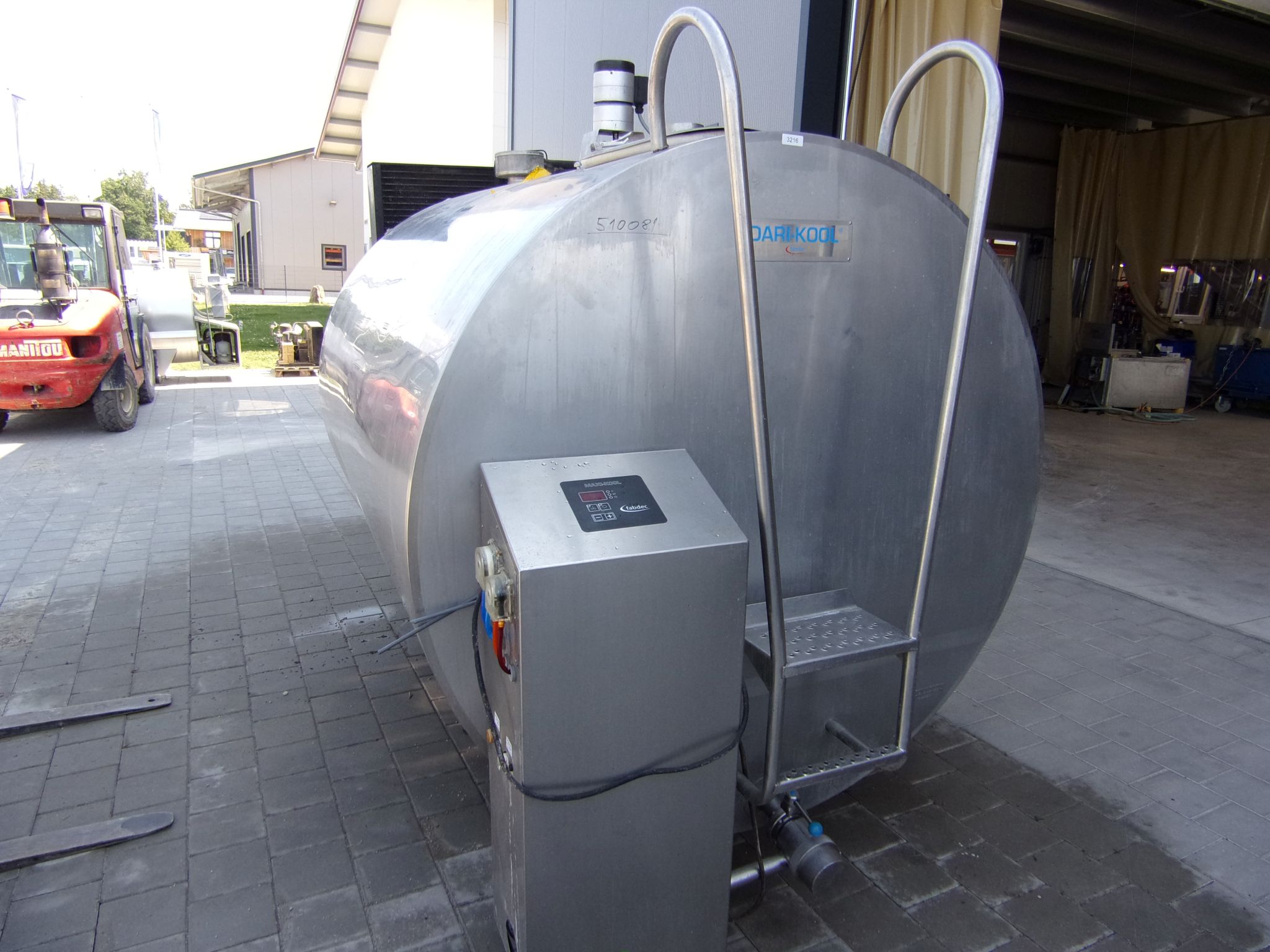 Huber Milchkühlanlagen gebrauchter Milchkühltank