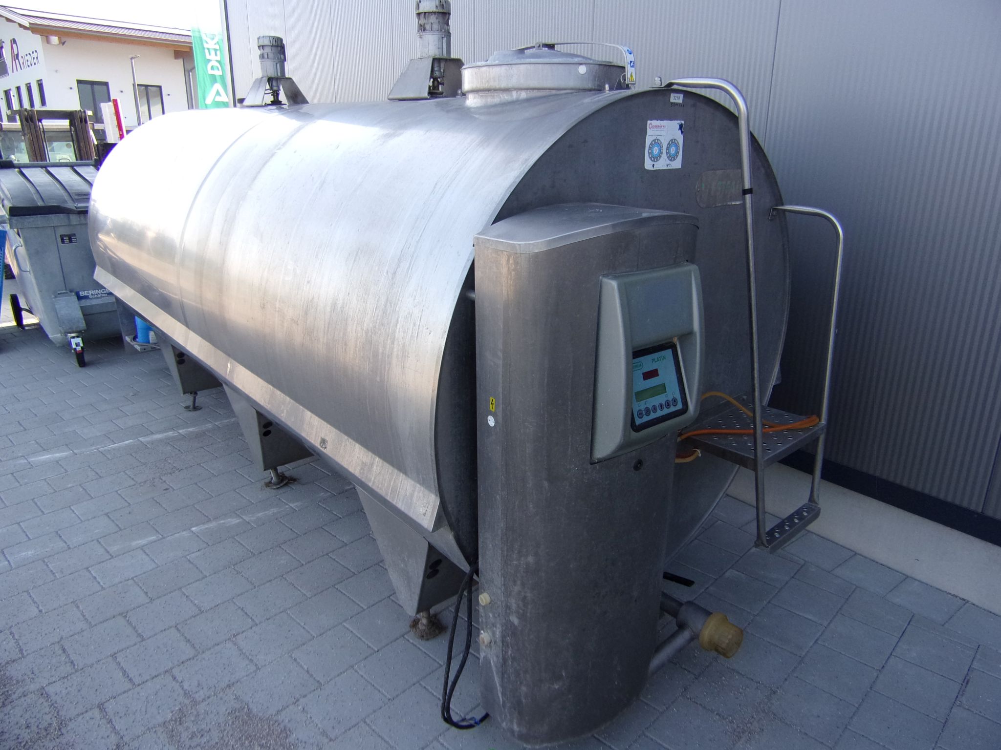 Huber Milchkühlanlagen gebrauchter Milchkühltank