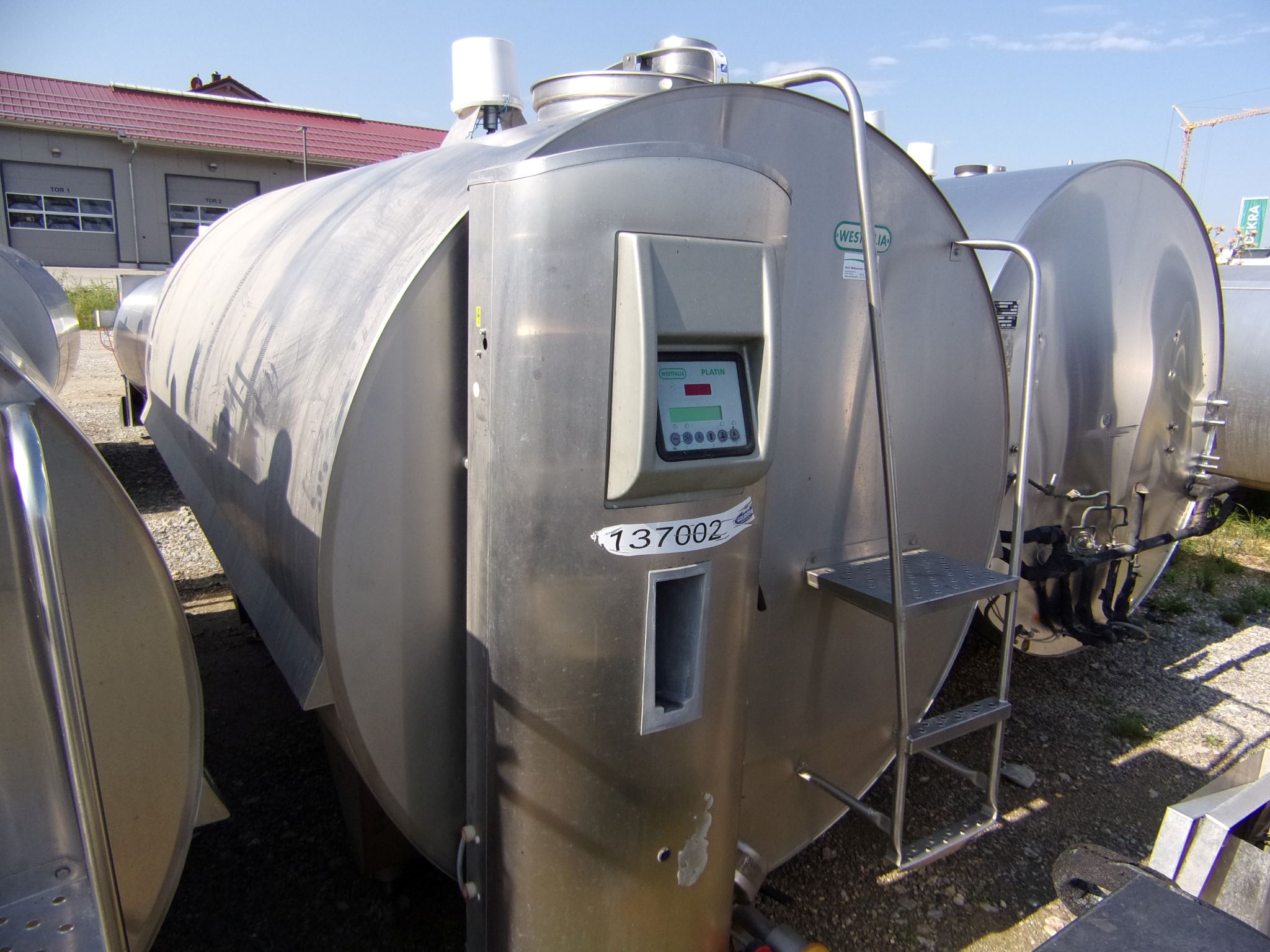 Huber Milchkühlanlagen gebrauchter Milchkühltank