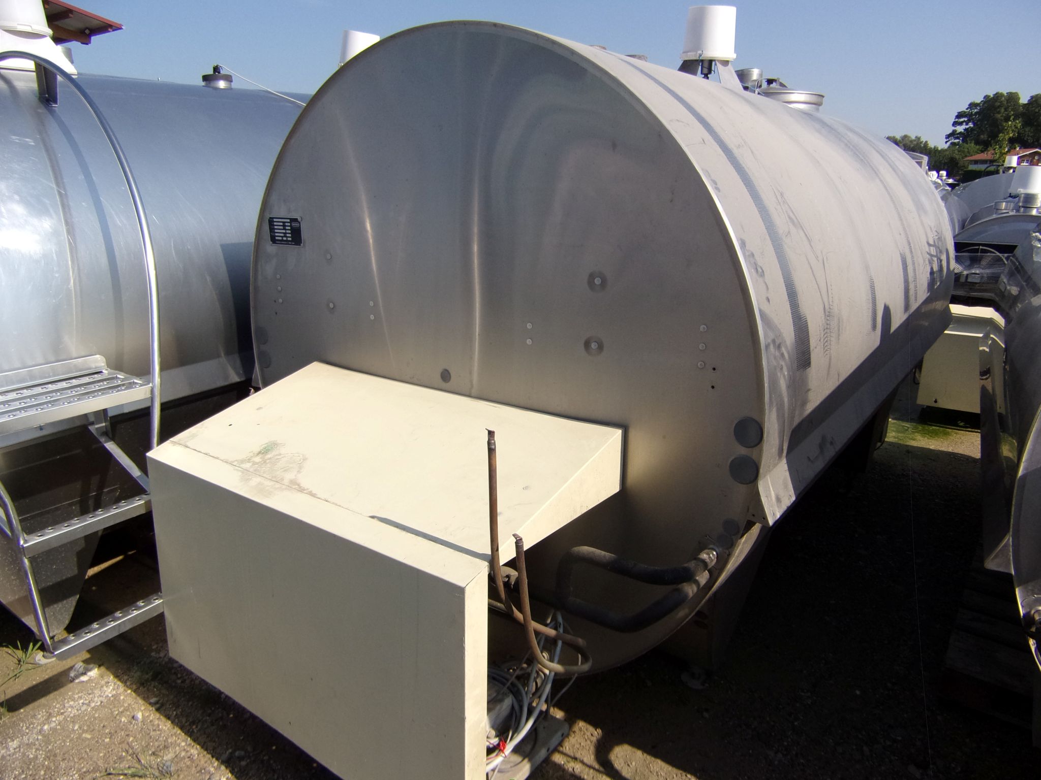 Huber Milchkühlanlagen gebrauchter Milchkühltank
