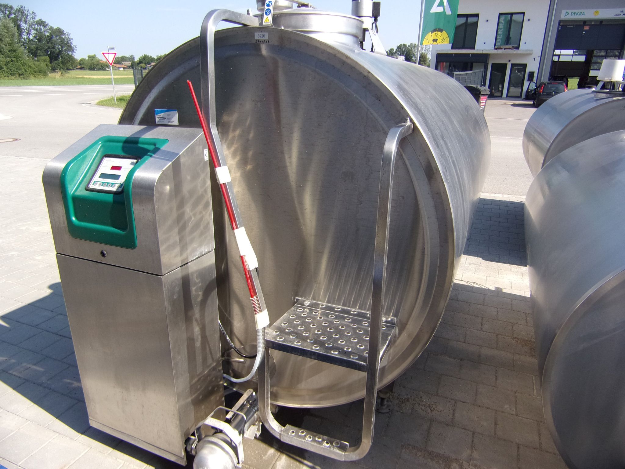 Huber Milchkühlanlagen gebrauchter Milchkühltank