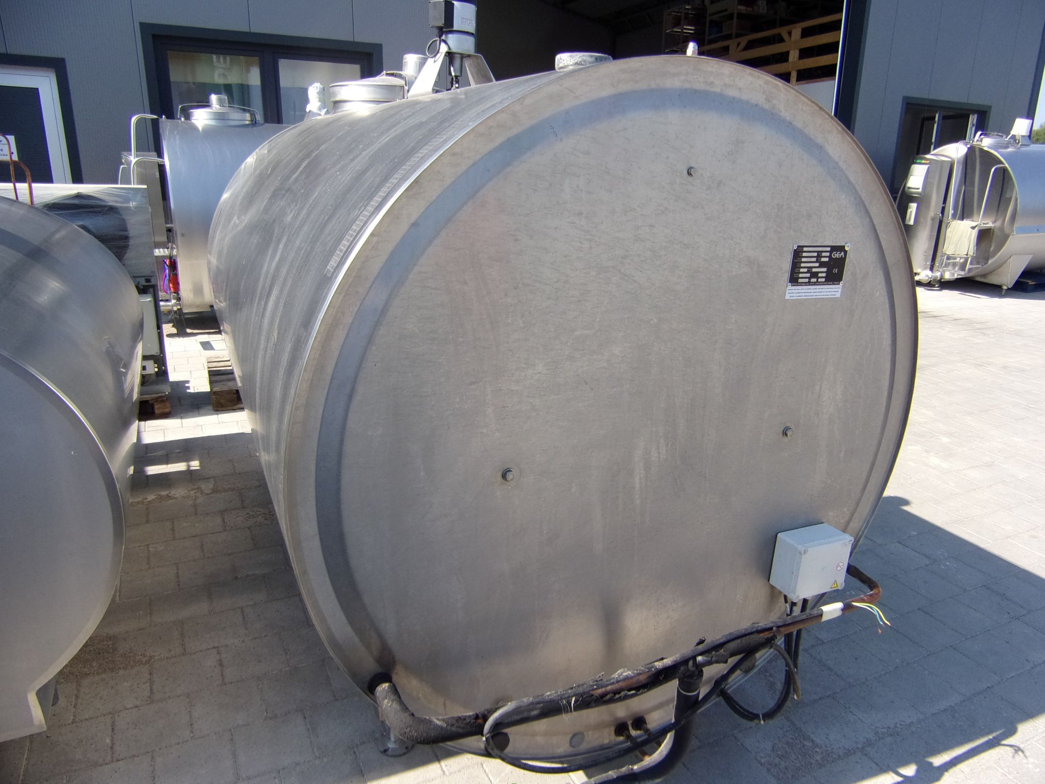 Huber Milchkühlanlagen gebrauchter Milchkühltank