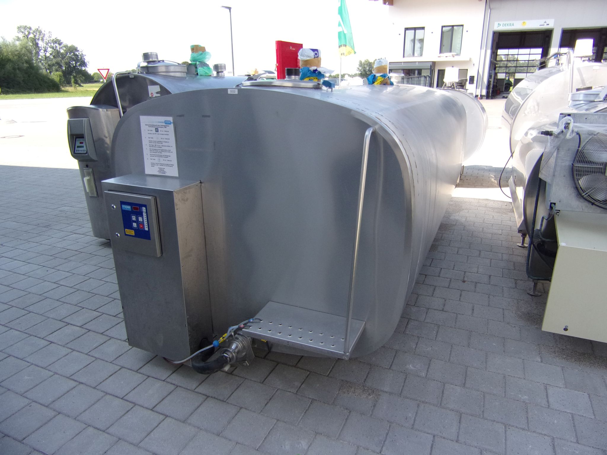 Huber Milchkühlanlagen gebrauchter Milchkühltank