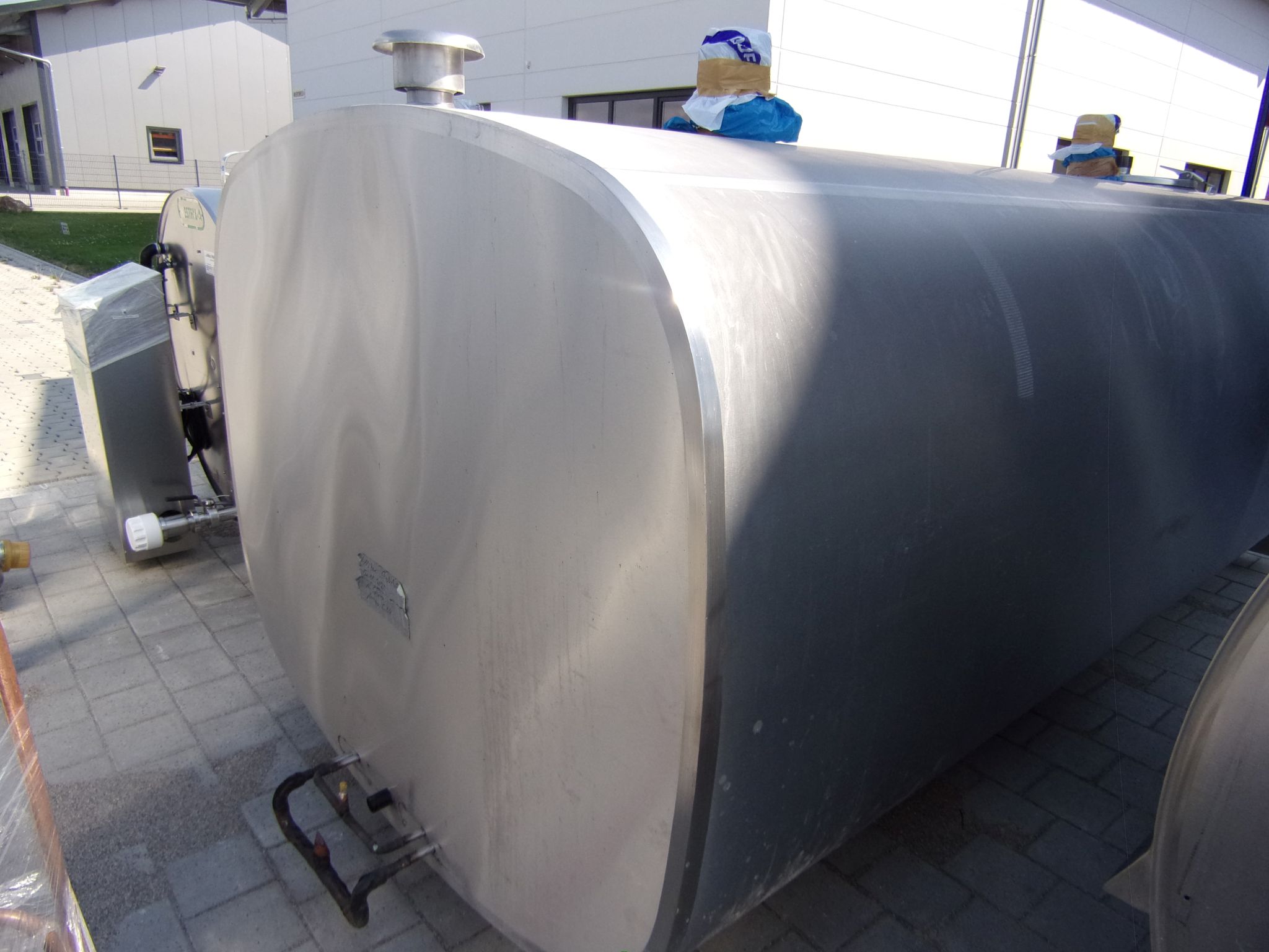 Huber Milchkühlanlagen gebrauchter Milchkühltank