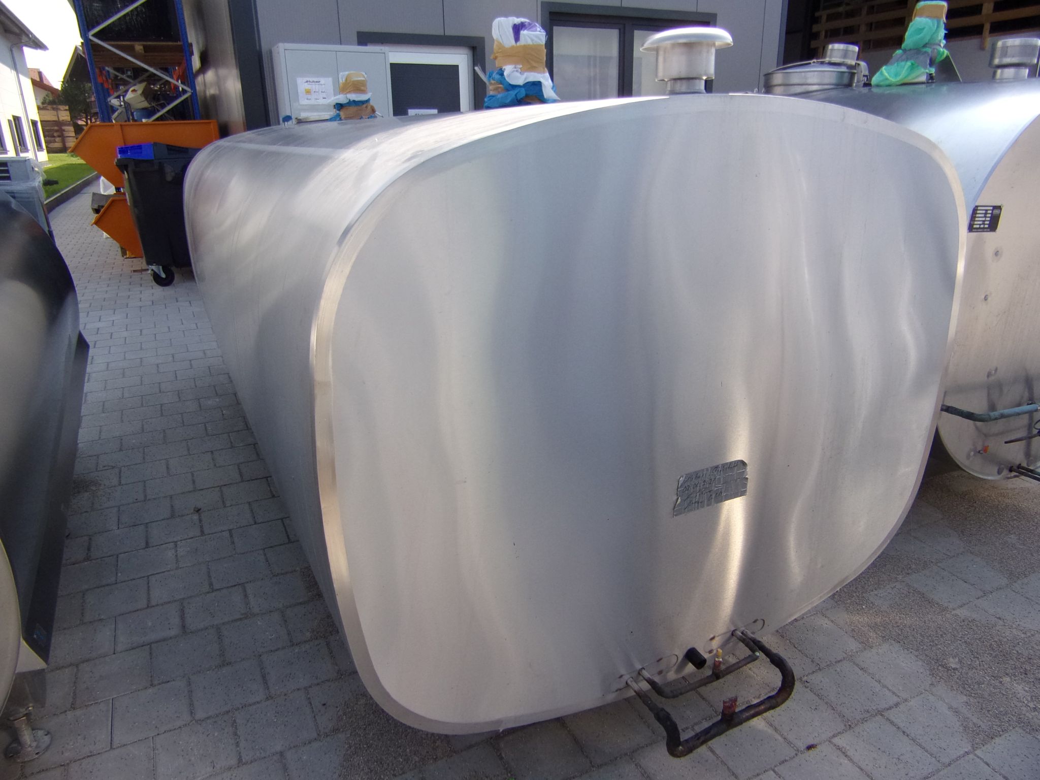 Huber Milchkühlanlagen gebrauchter Milchkühltank