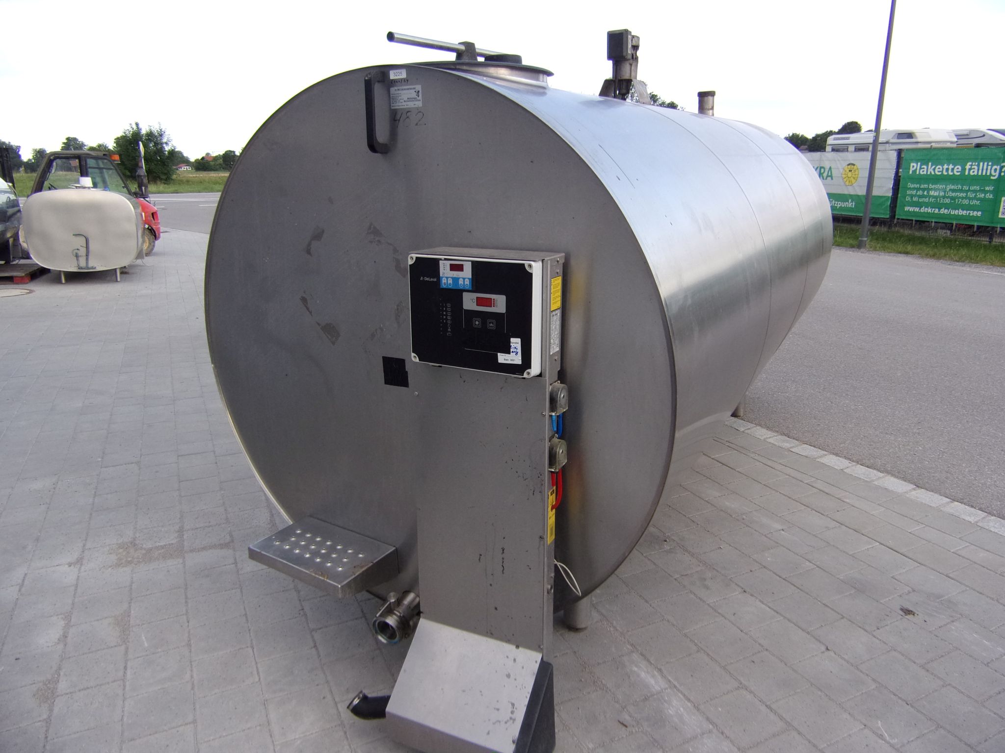 Huber Milchkühlanlagen gebrauchter Milchkühltank