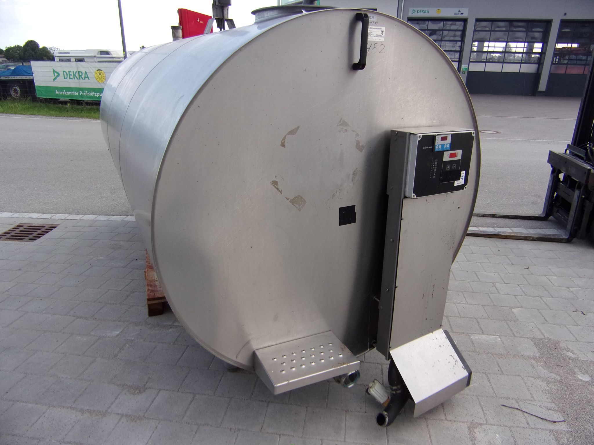 Huber Milchkühlanlagen gebrauchter Milchkühltank