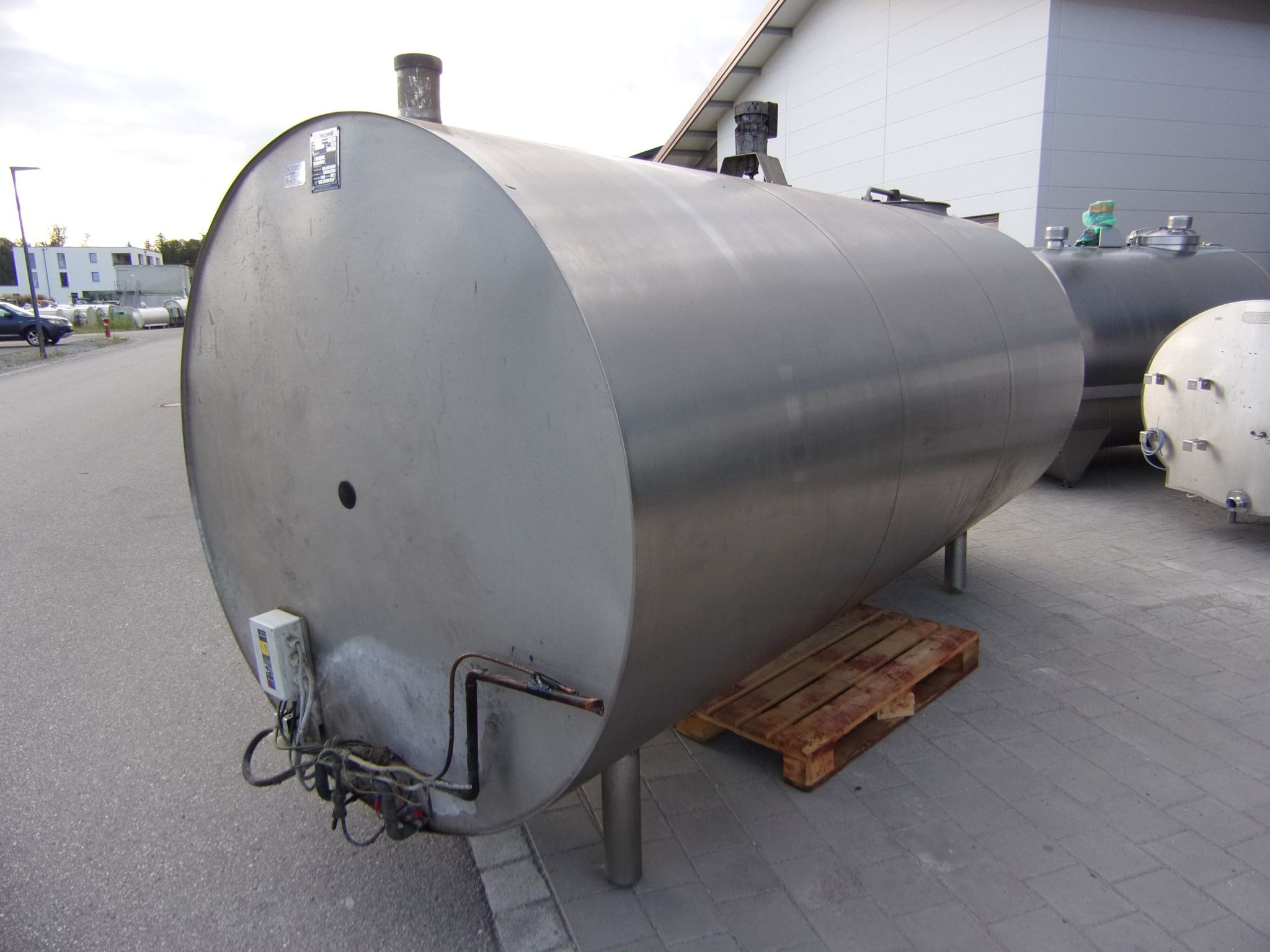 Huber Milchkühlanlagen gebrauchter Milchkühltank