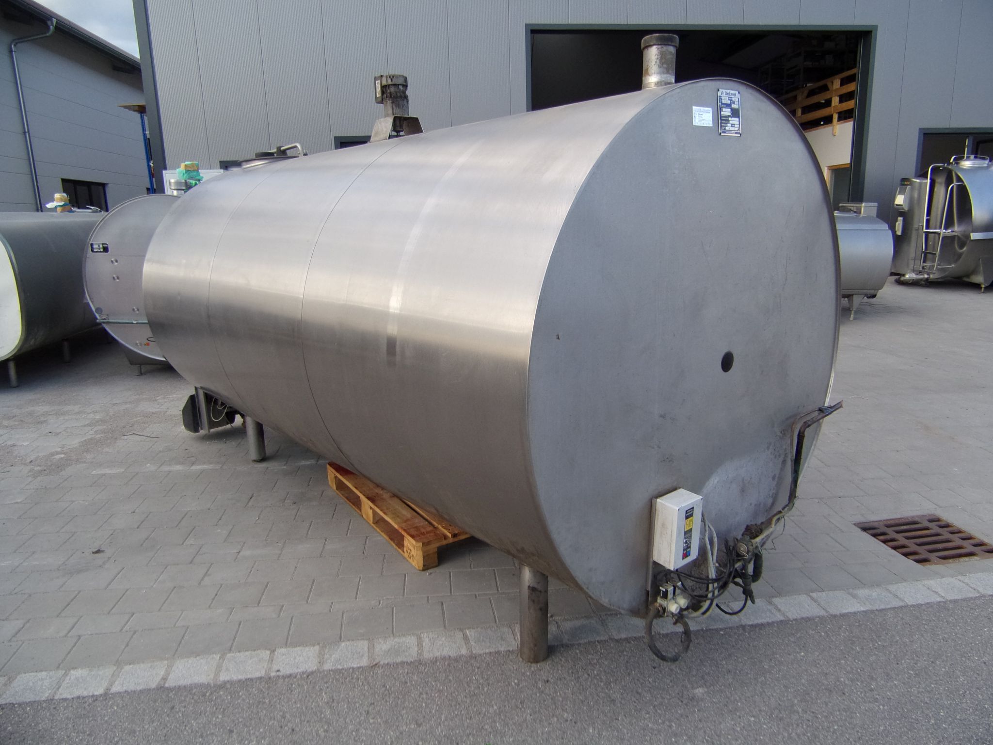 Huber Milchkühlanlagen gebrauchter Milchkühltank