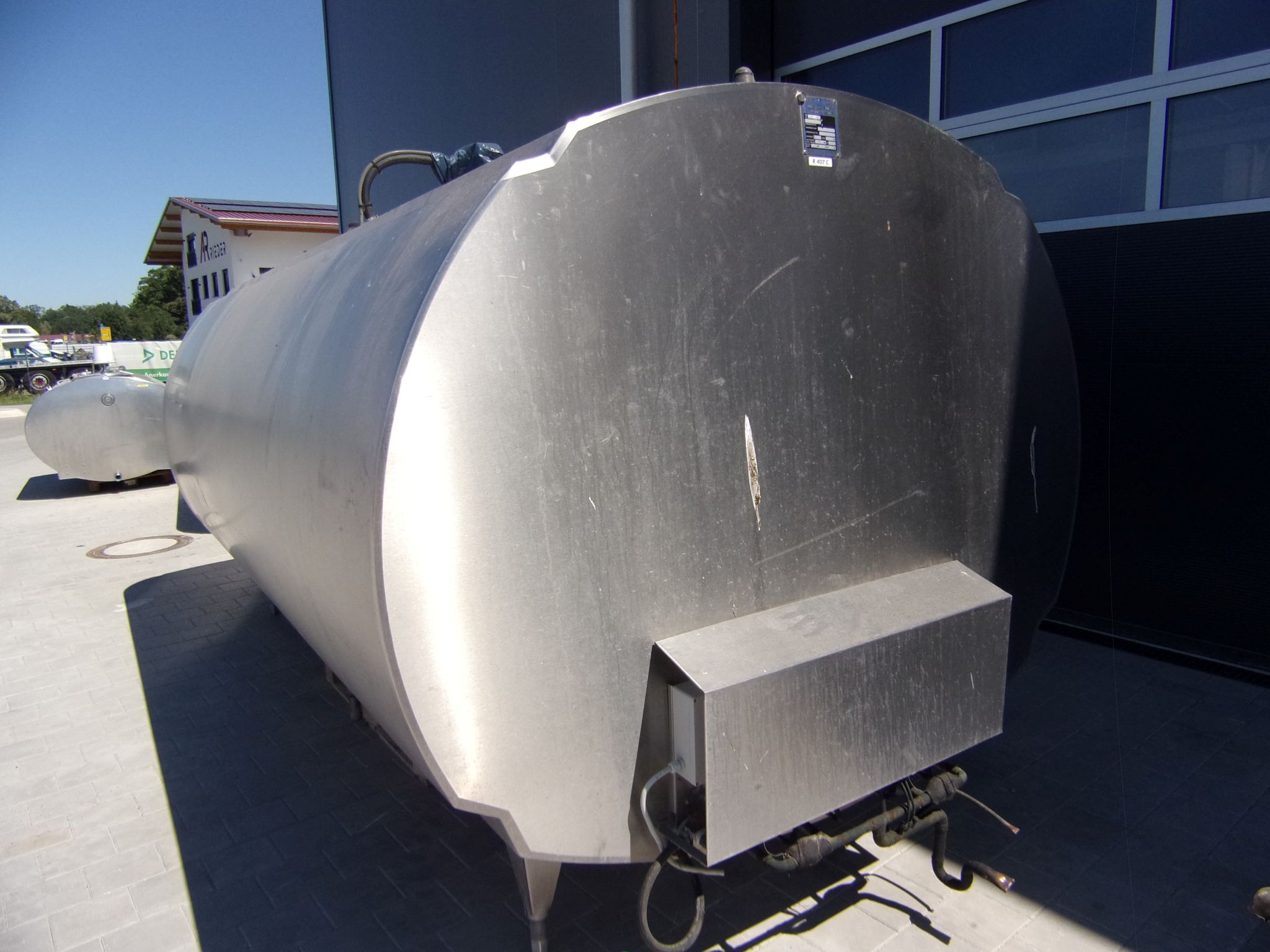 Huber Milchkühlanlagen gebrauchter Milchkühltank