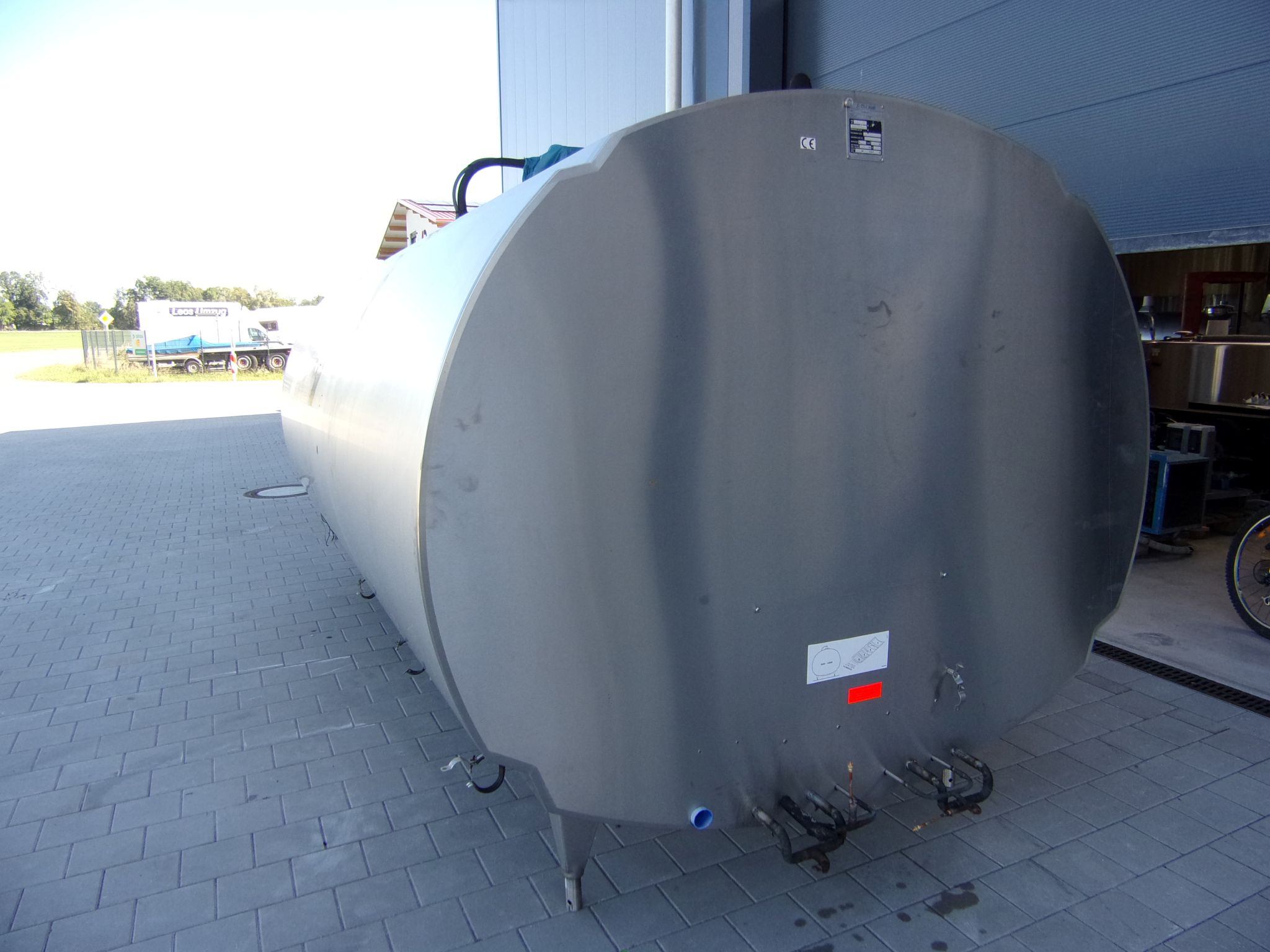 Huber Milchkühlanlagen gebrauchter Milchkühltank