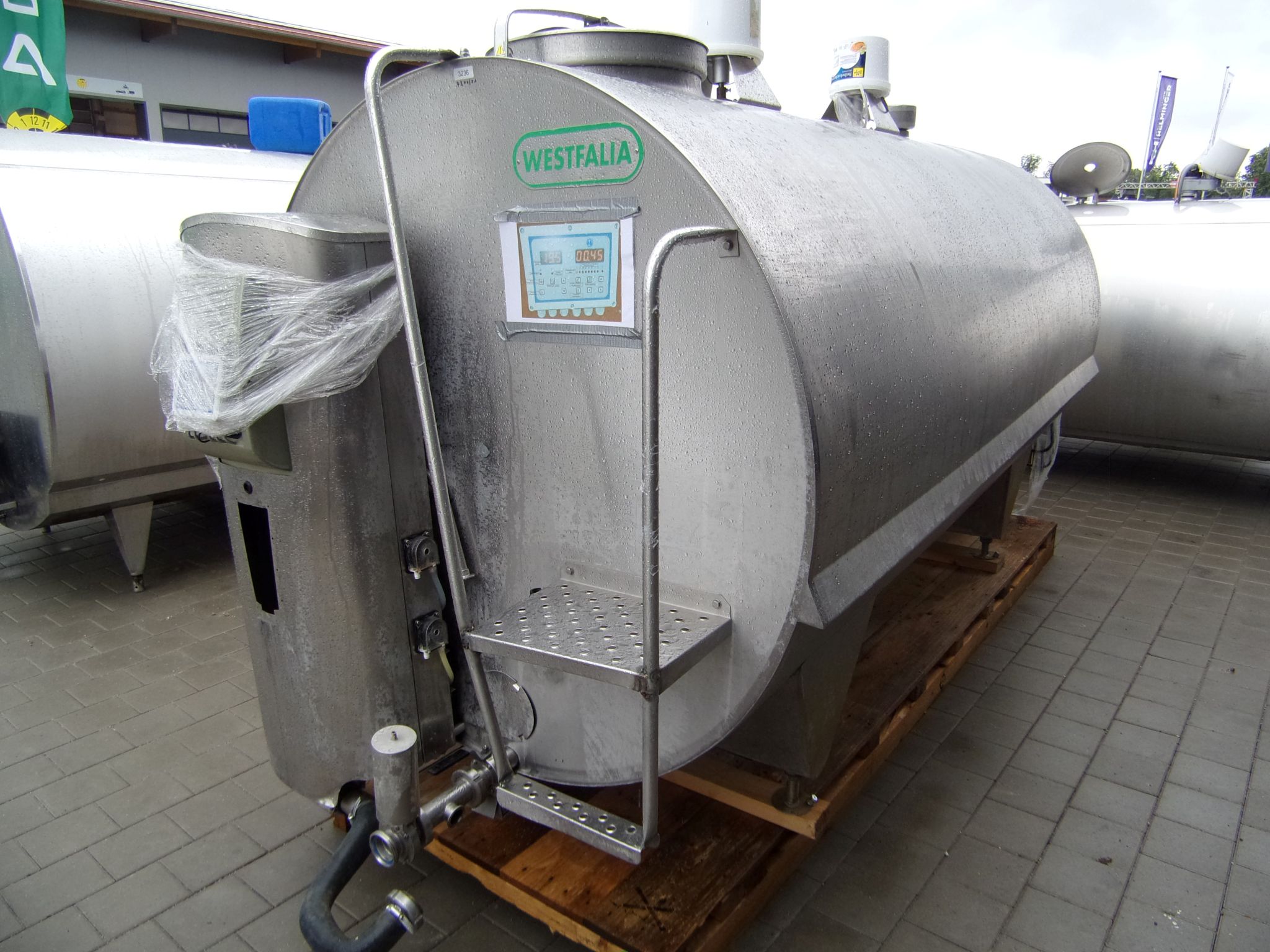 Huber Milchkühlanlagen gebrauchter Milchkühltank