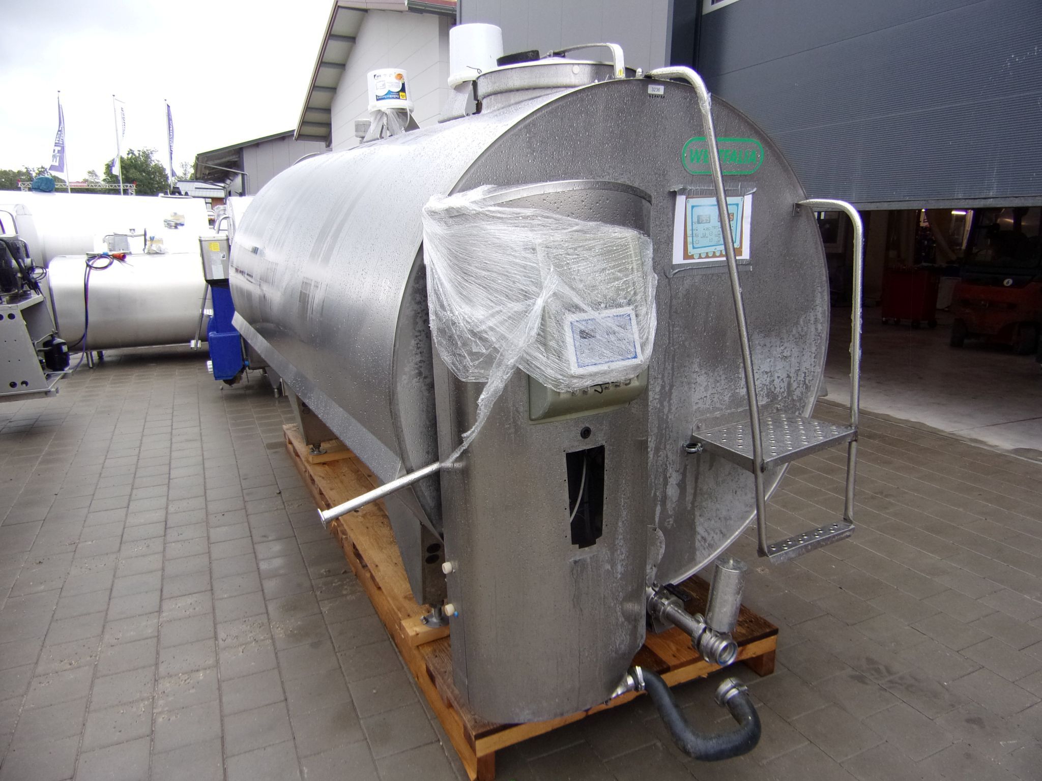 Huber Milchkühlanlagen gebrauchter Milchkühltank