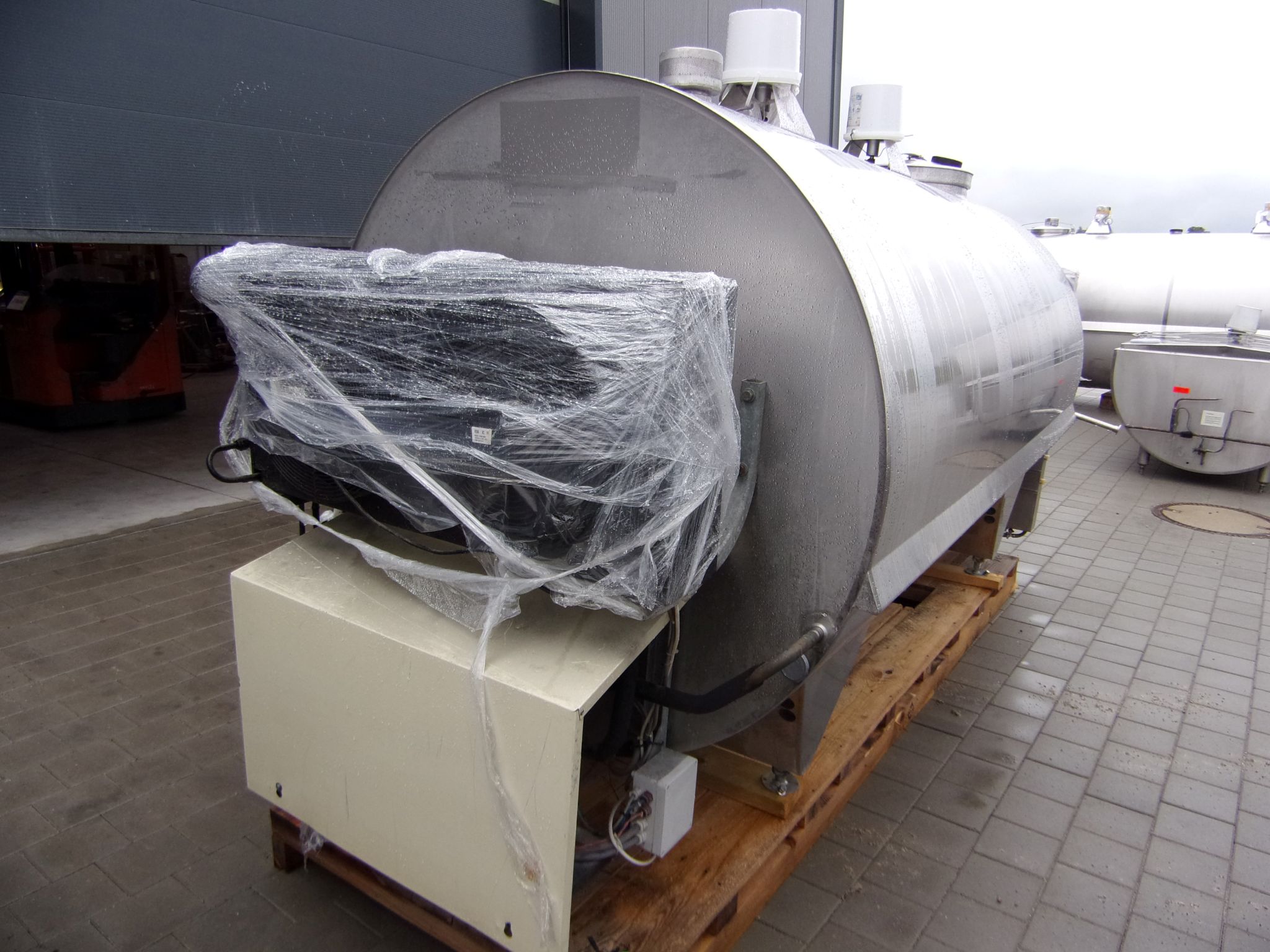 Huber Milchkühlanlagen gebrauchter Milchkühltank