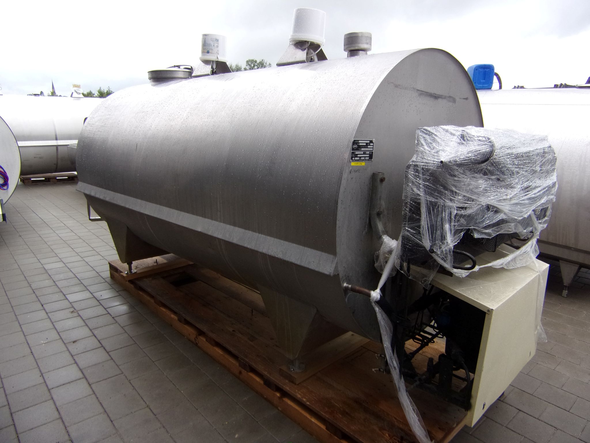 Huber Milchkühlanlagen gebrauchter Milchkühltank