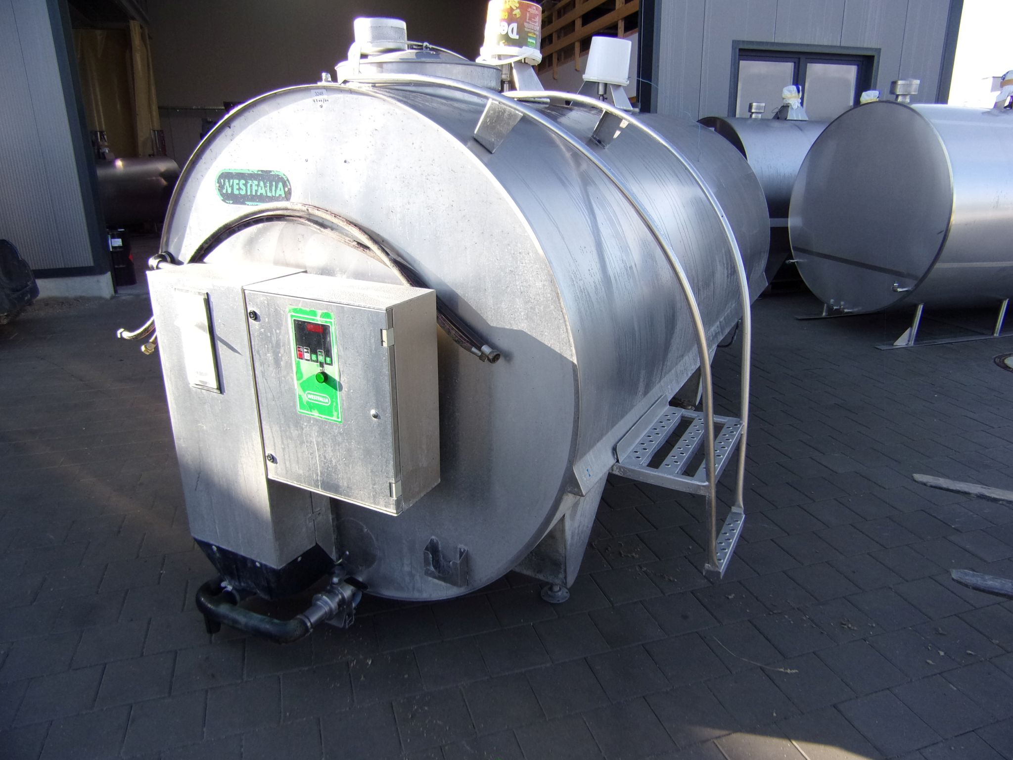 Huber Milchkühlanlagen gebrauchter Milchkühltank
