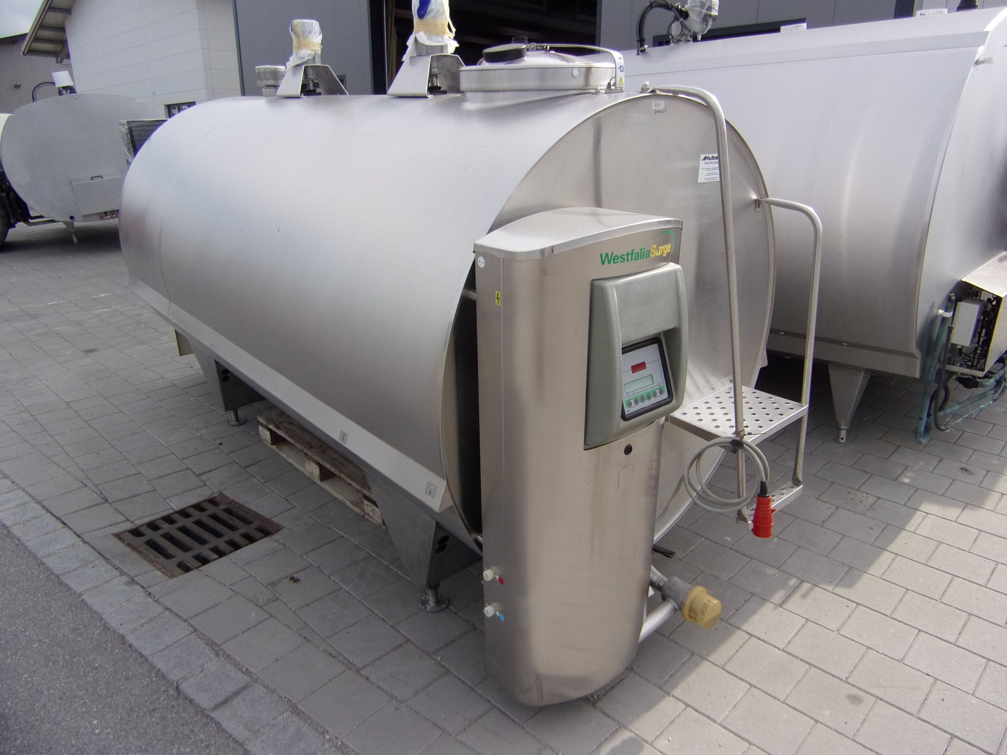 Huber Milchkühlanlagen gebrauchter Milchkühltank