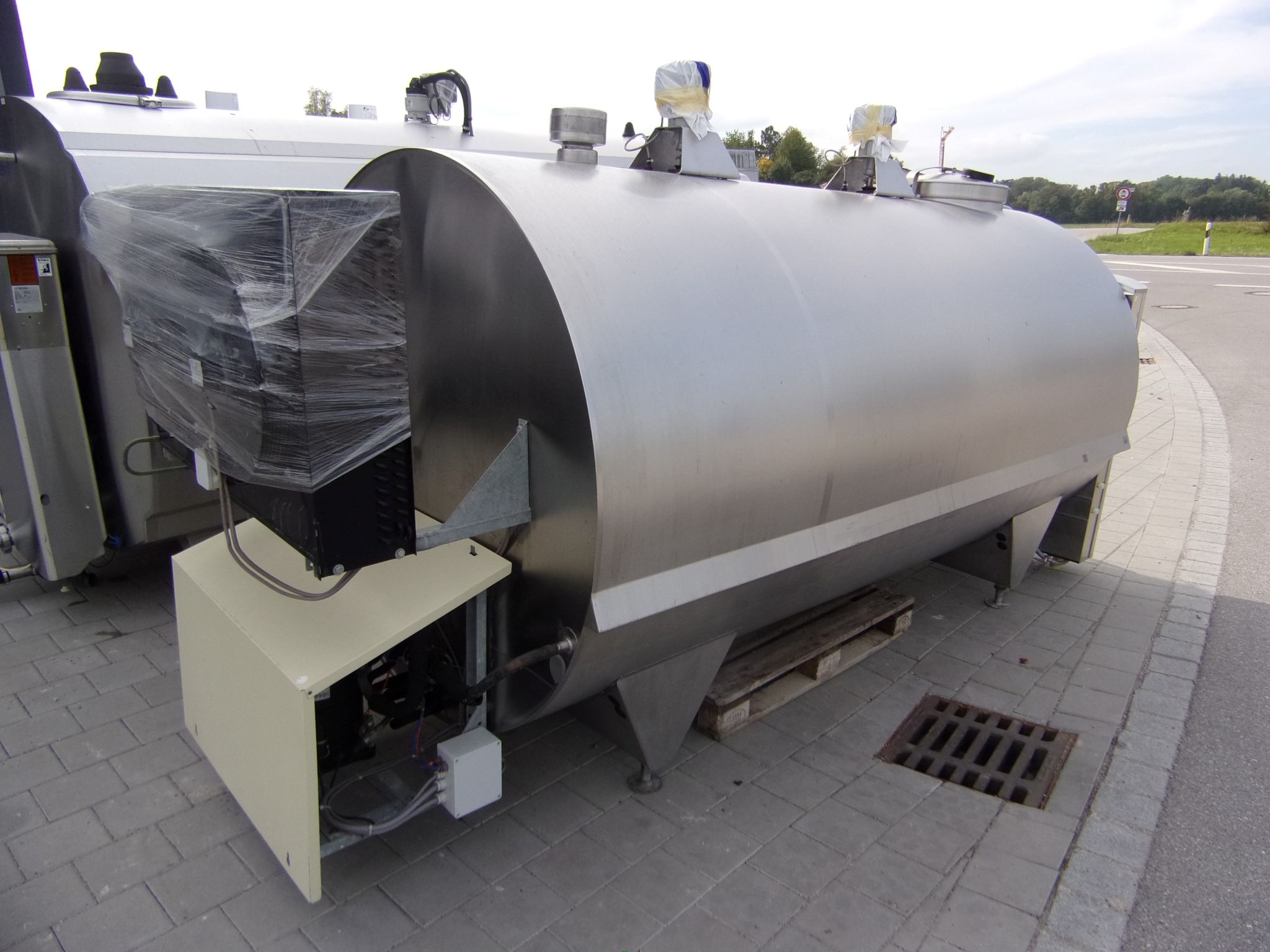 Huber Milchkühlanlagen gebrauchter Milchkühltank